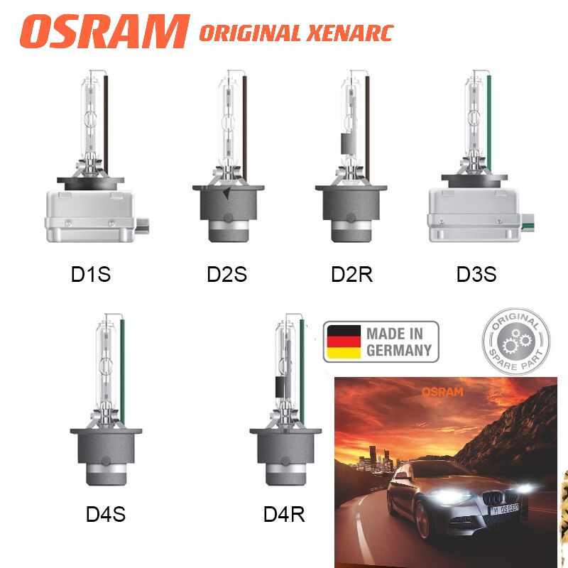 D1S Osram HID Xenon 6000k Bulbs