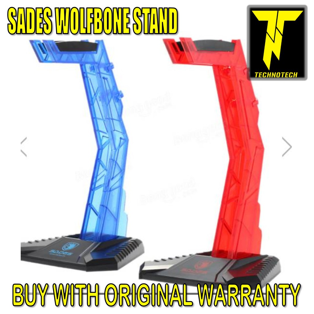 SADES WOLFBONE GAMING HEADSET STAND Shopee Malaysia