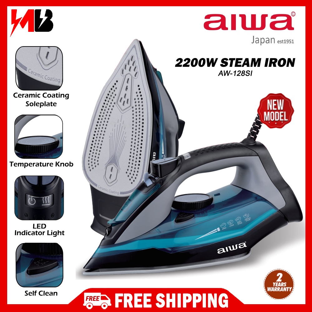 AIWA STEAM IRON 1600W Home Appliances Irons Kedah, Malaysia, Jitra Home  Appliances, Kitchen Appliances