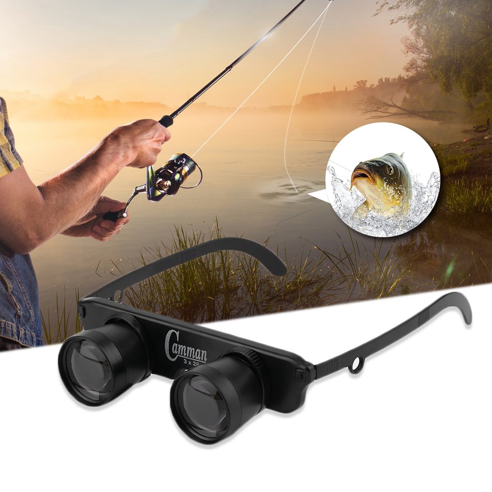 3In1 3x28 Magnifier Glasses Style Telescope Outdoor Fishing Optics