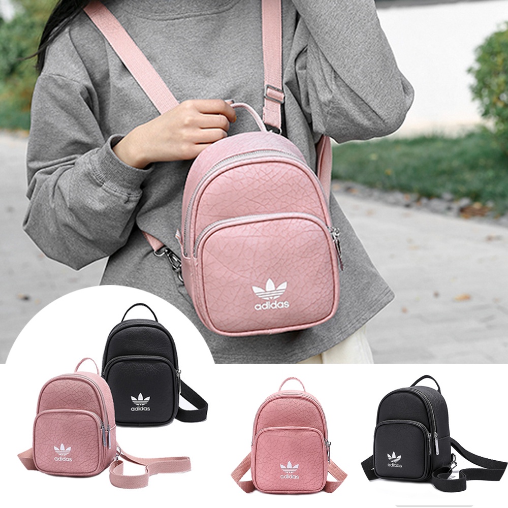 BAdidas Originals Mini Backpack Women Backpack PU Leather Bag MINI