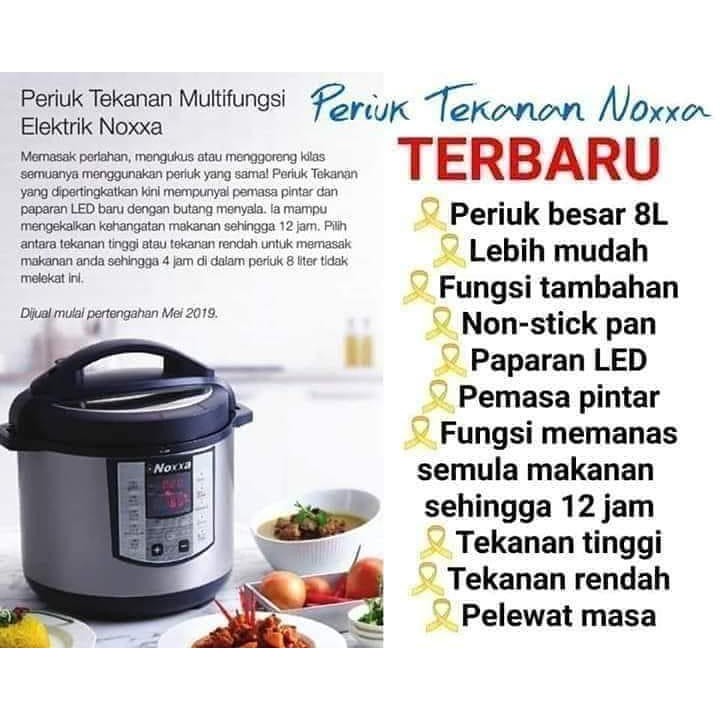 Pressure cooker noxxa berapa liter new arrivals