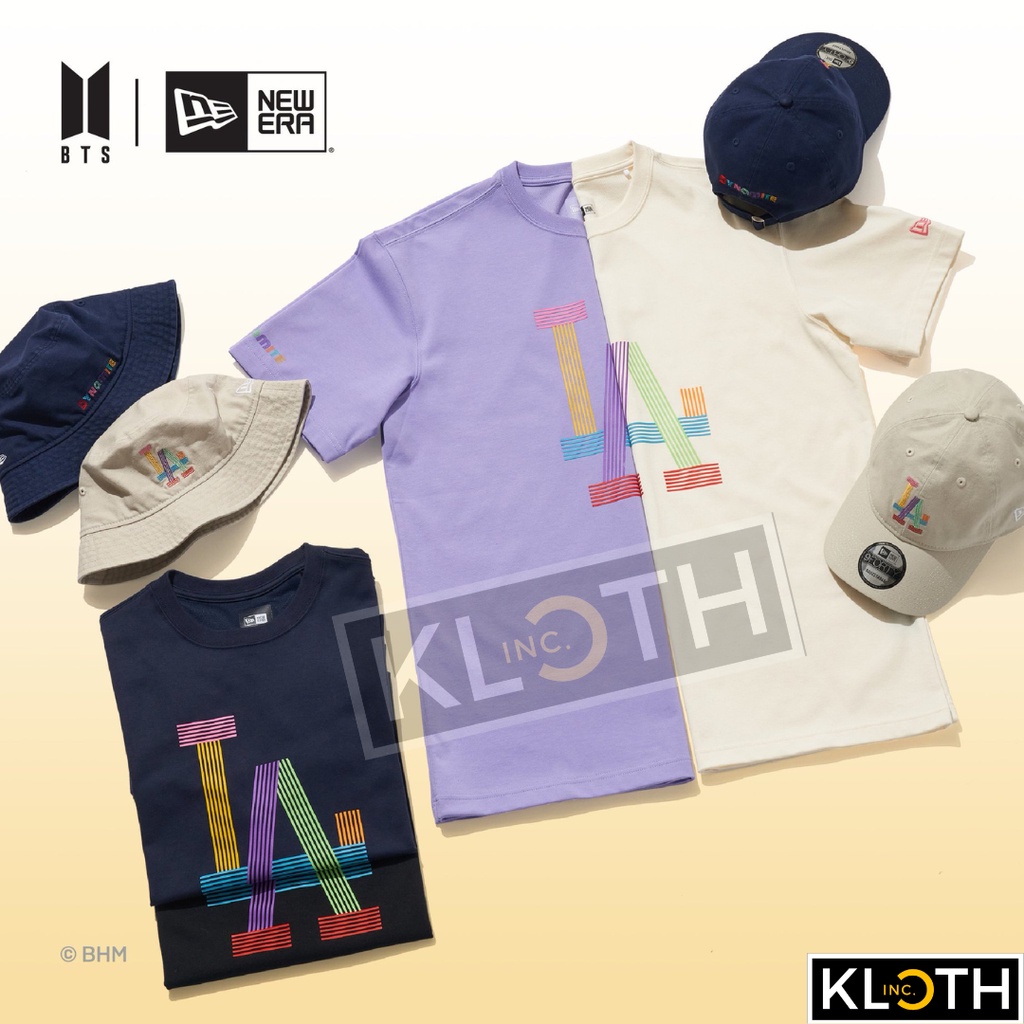 BTS Dynamite La Dodgers T-Shirt (Black) S(90)