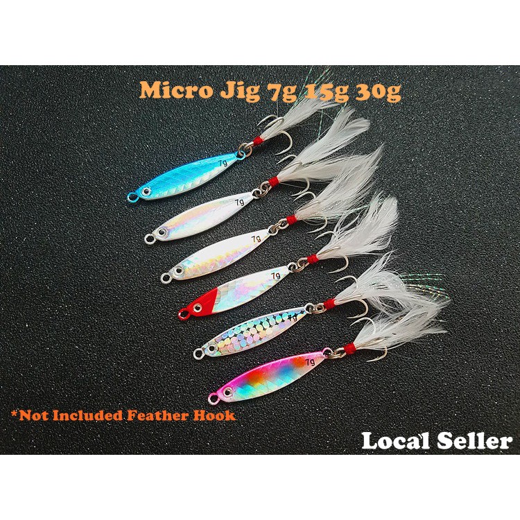 Fishing Micro Jig 7g 15g 30g / Umpan Pancing
