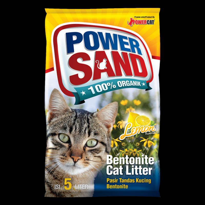 Power sand 2024 cat litter