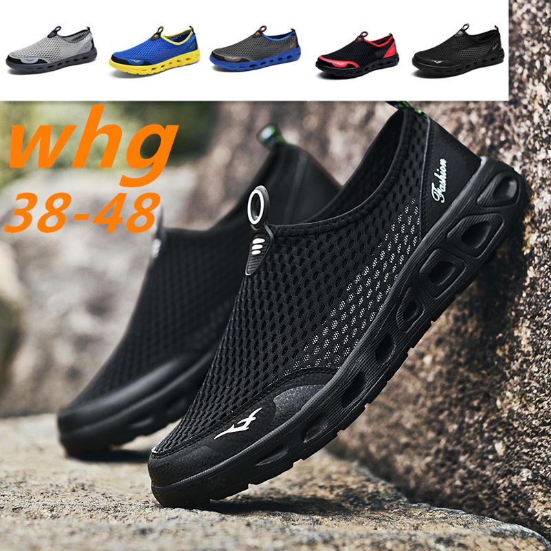 Men honeycomb mesh hot sale quick drying beach shoes