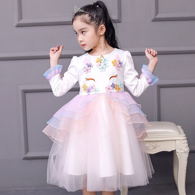 Unicorn long sleeve outlet dress