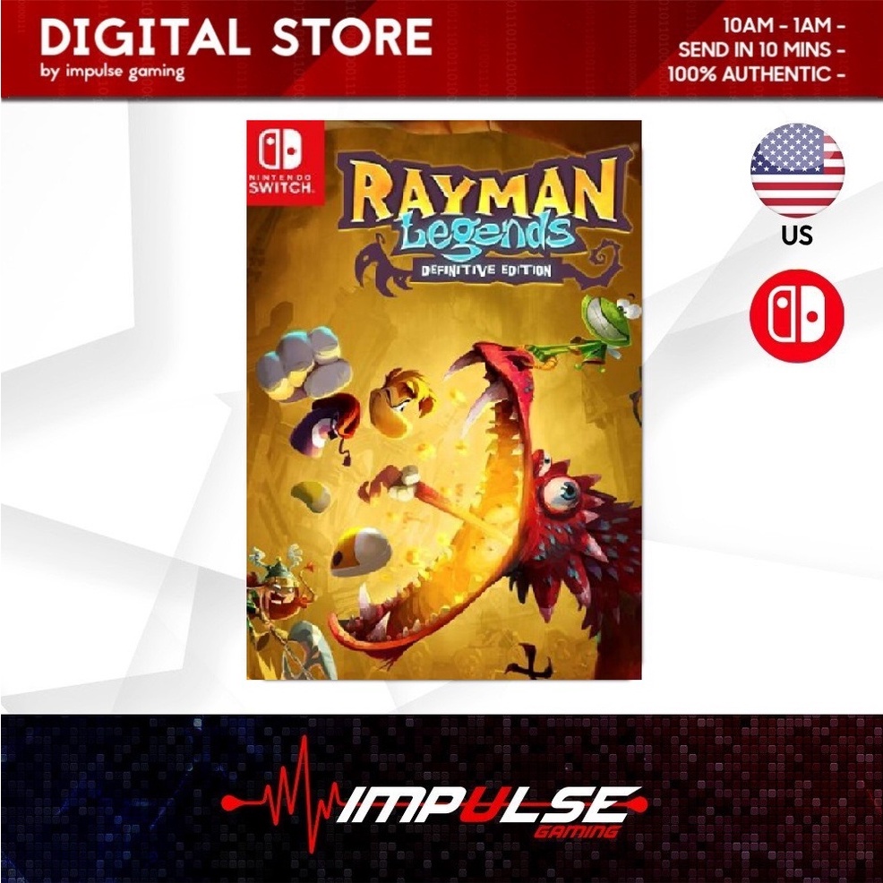 Rayman legends switch deals code