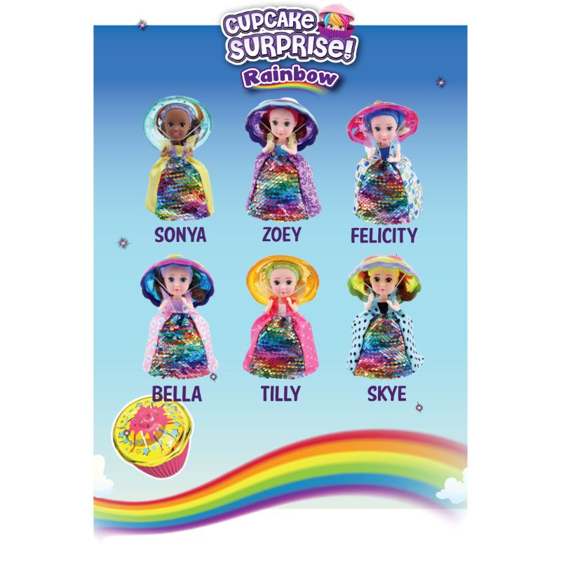 Cupcake surprise cheap scented princess doll