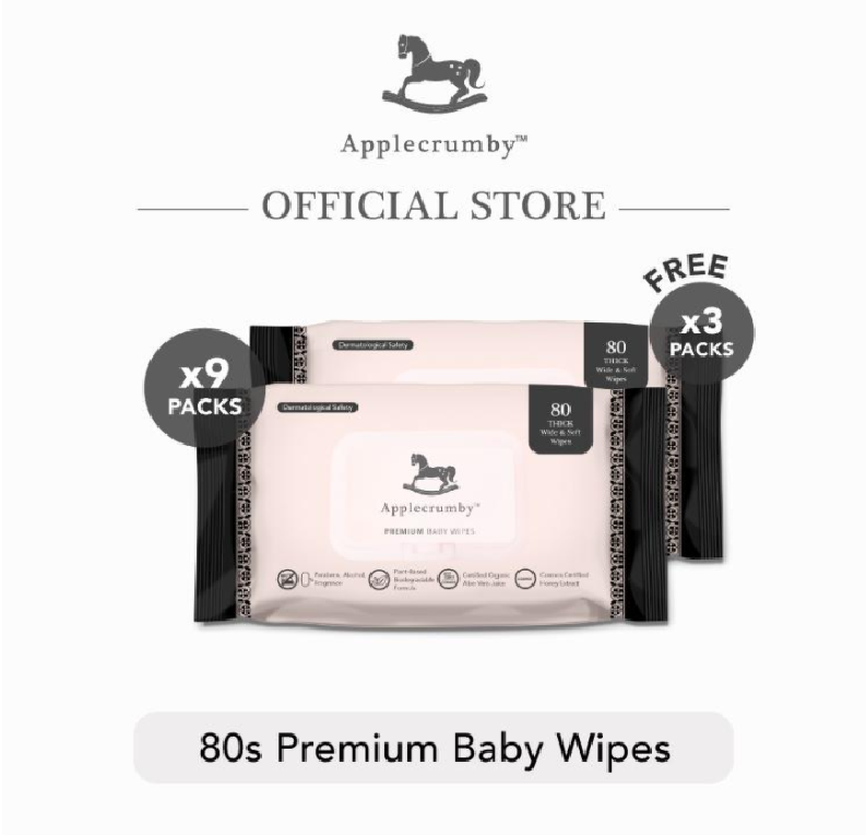 Applecrumby baby hot sale wipes