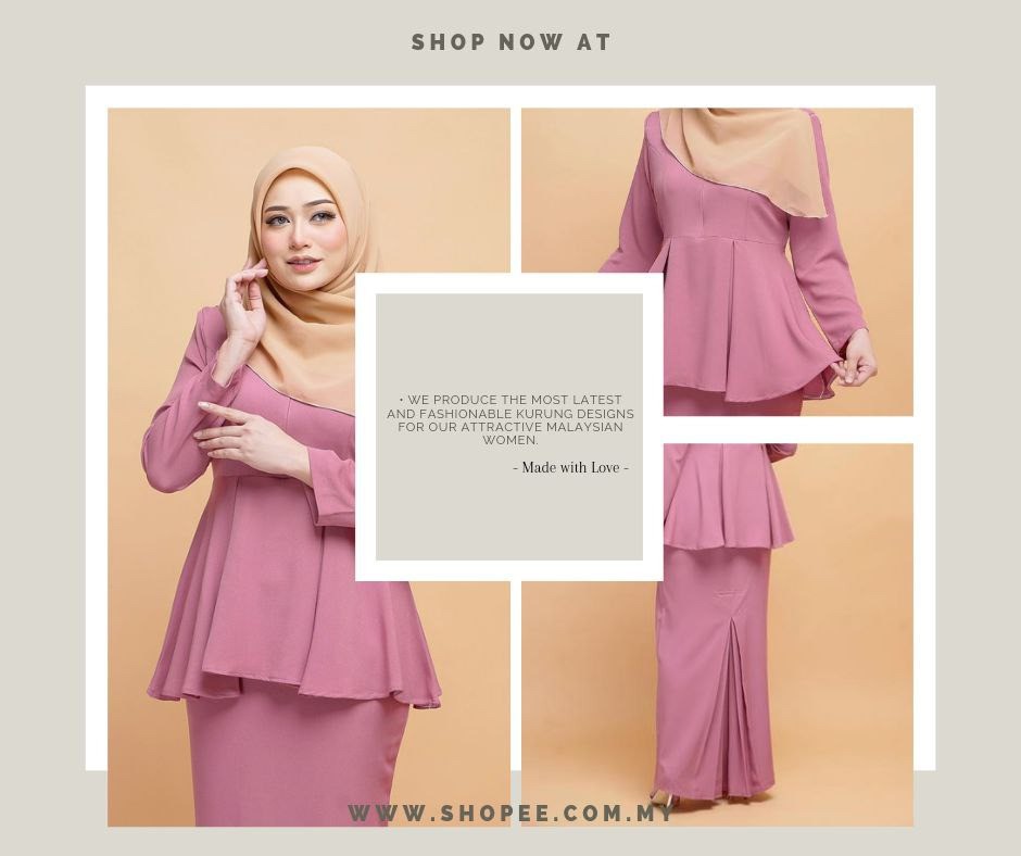Bunga Raya couture, Online Shop | Shopee Malaysia