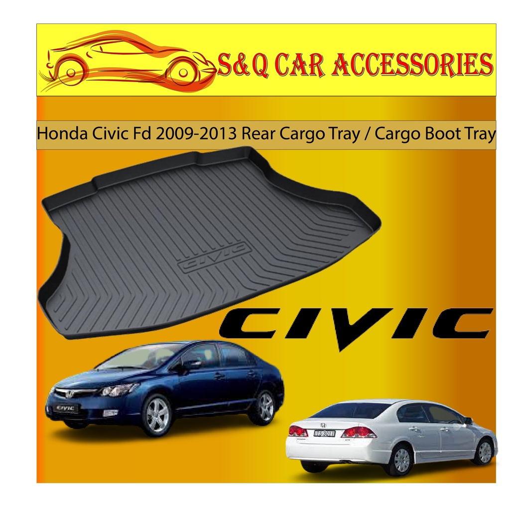 Honda civic store boot tray