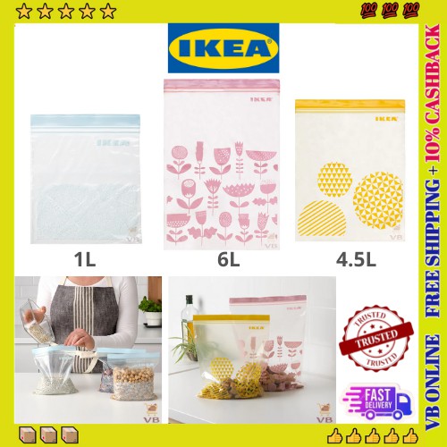 Ikea discount zipper bags