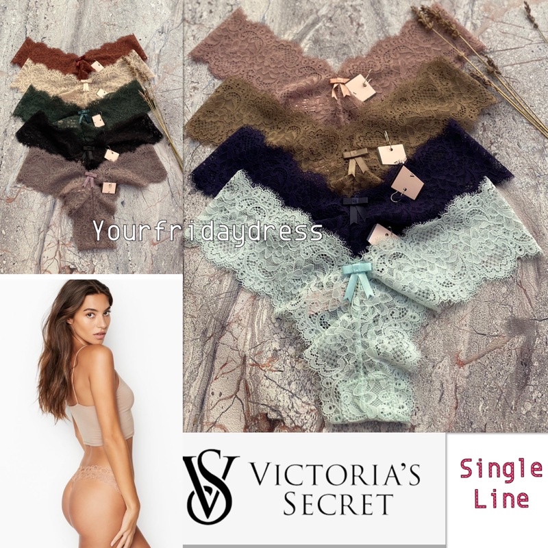Floral Lace Thong Panty | Victoria's Secret Malaysia