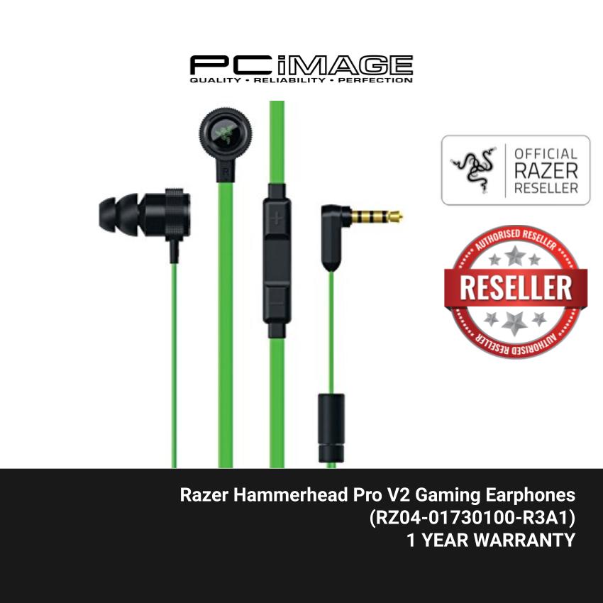 Razer Hammerhead Pro V2 RZ04 - 01730100 - R3A1 Gaming Earphones with Mic