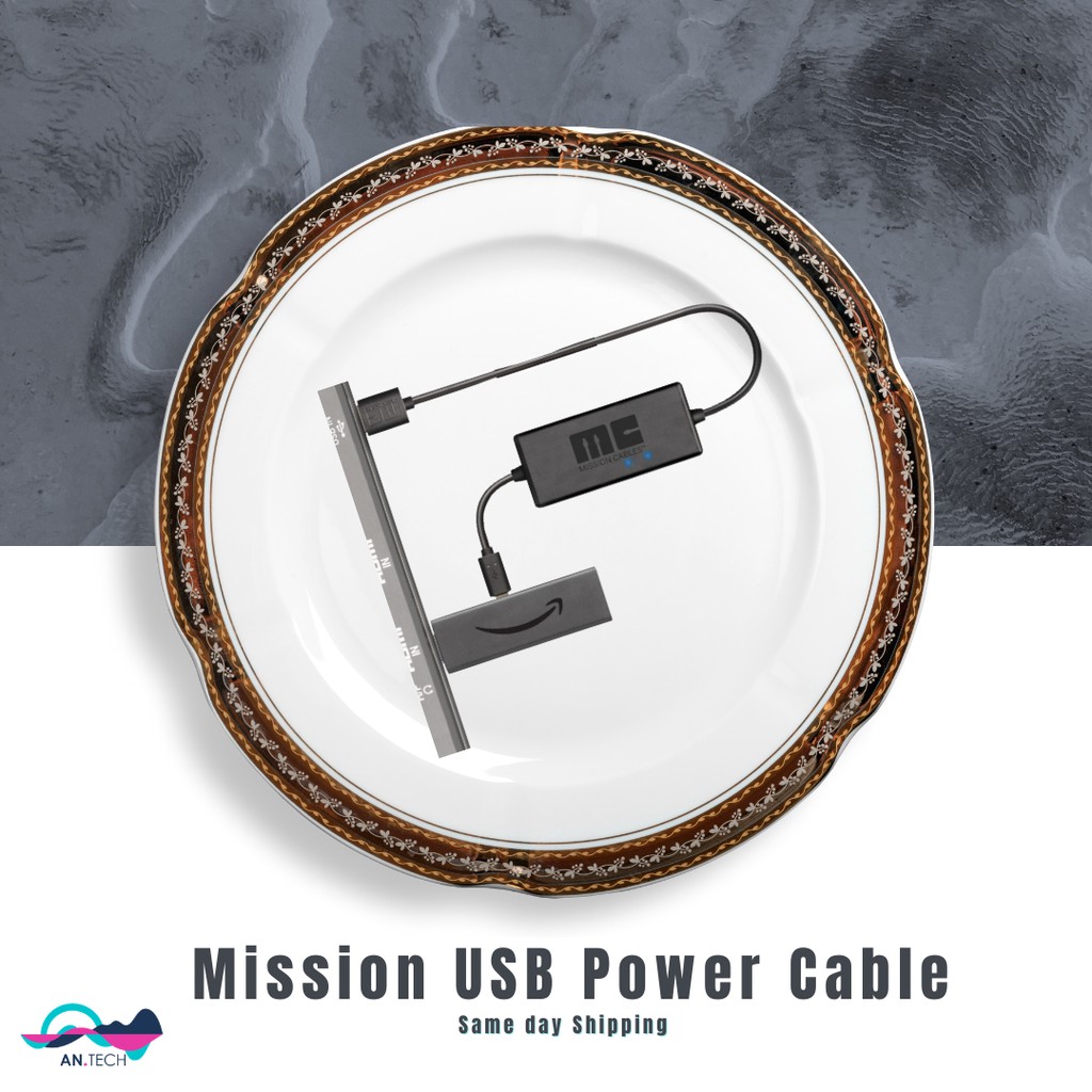 Mission USB Power Cable for  Fire TV