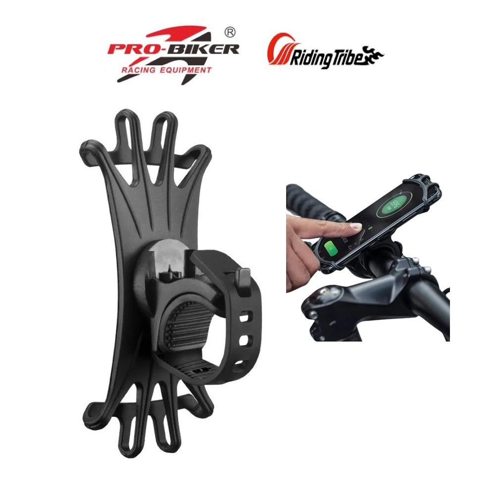 RockBros Bicycle Silicone Phone Holder Multifunction Flexible 360