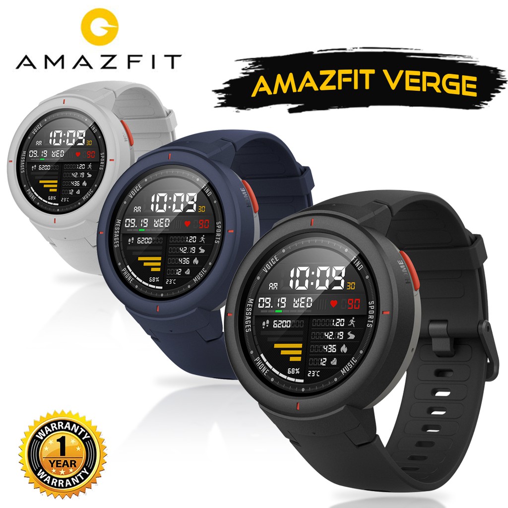 Xiaomi amazfit verge discount gps