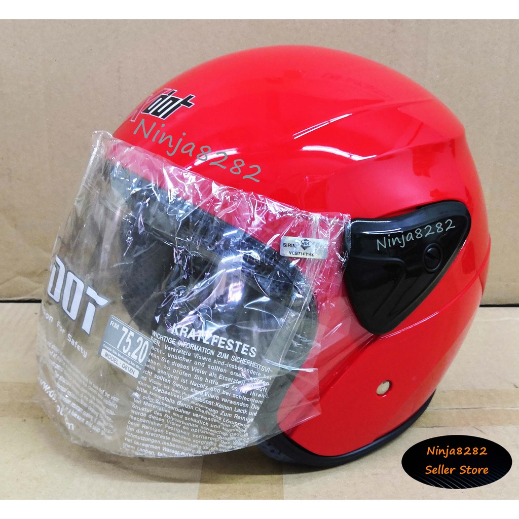 X dot 2024 half helmet