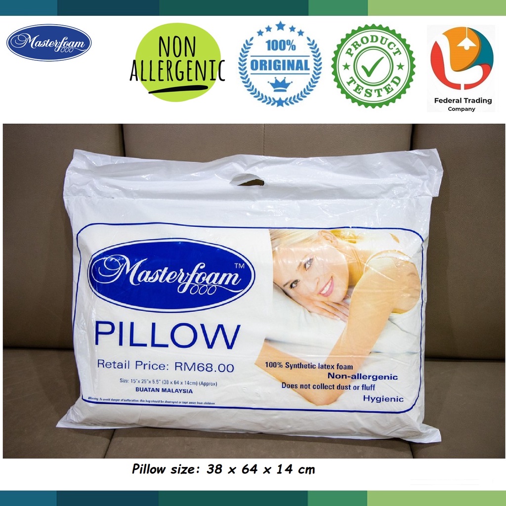 Masterfoam pillow on sale