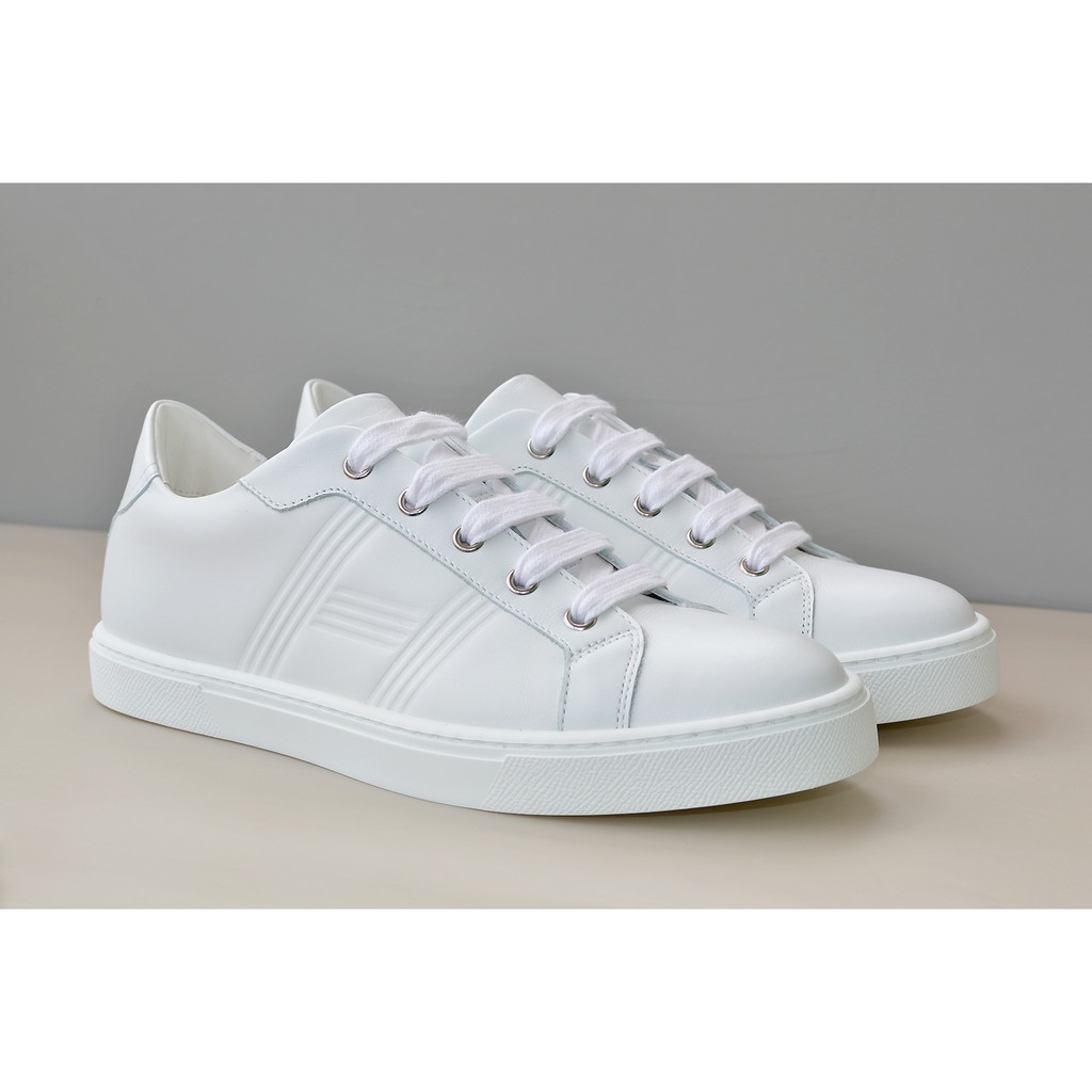 Hermes clearance white shoes