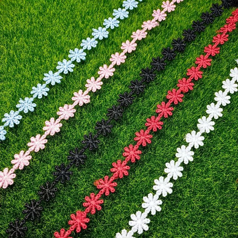 Rainbow Daisy Lace Trim