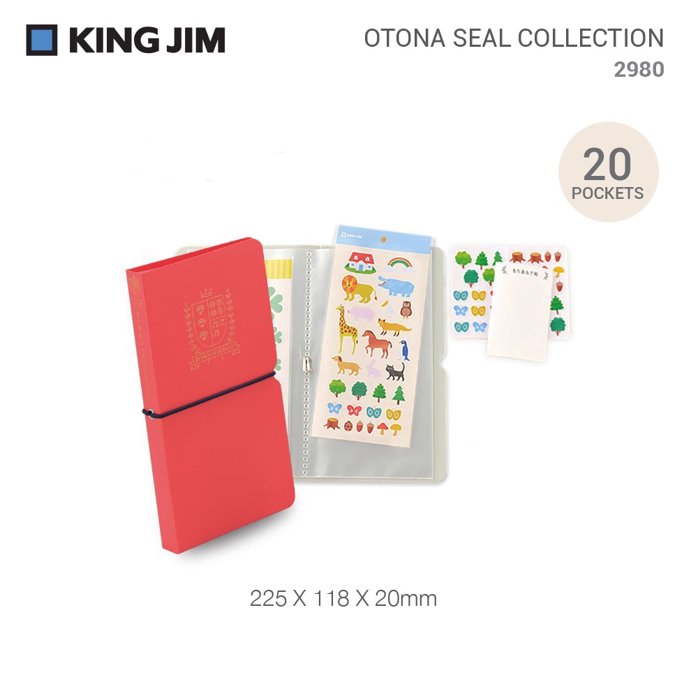 Kingjim Otona Sticker Collection Album 2982