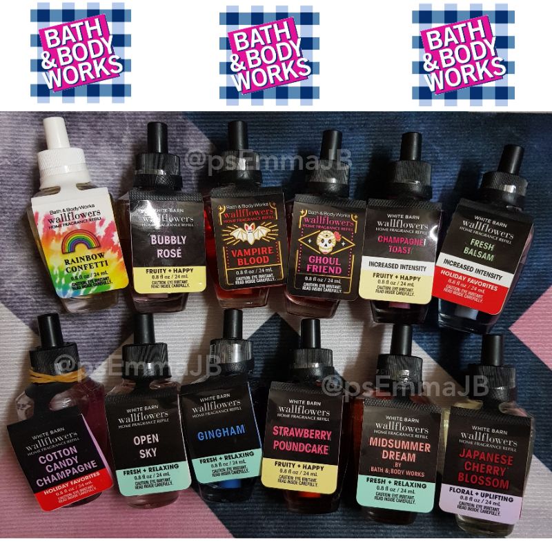 Bath and body works deals wallflower refills