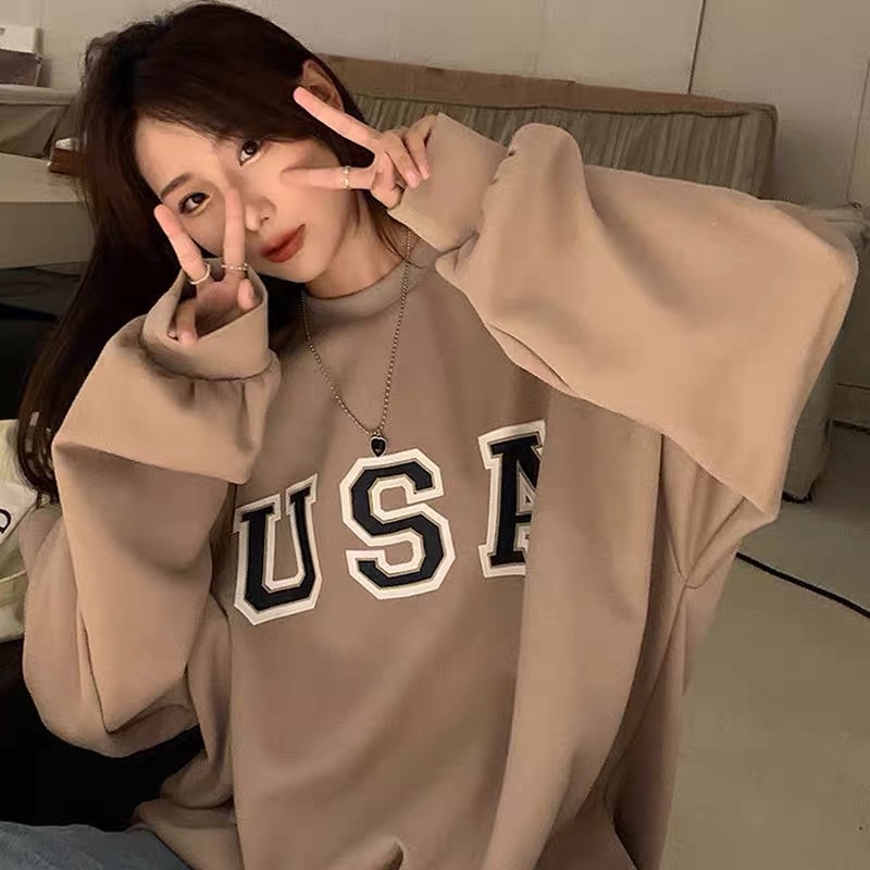 Loose sweatshirt on sale