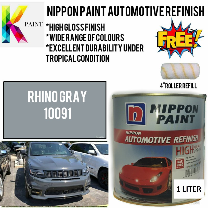 NIPPON PAINT AUTOMOTIVE REFINISH 10091 RHINO GREY