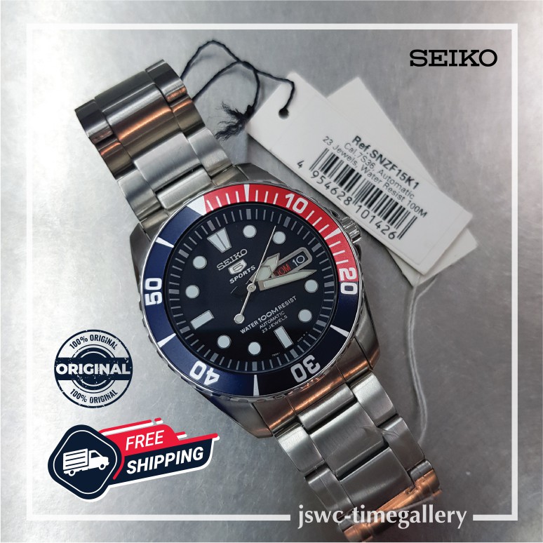 Jam seiko shop 5 sport original