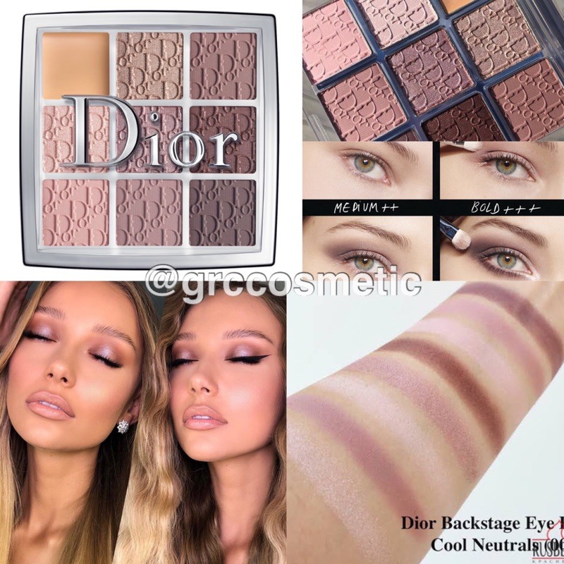 Dior backstage cool neutrals clearance palette