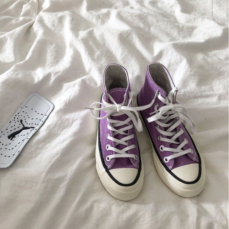 Kasut converse outlet purple