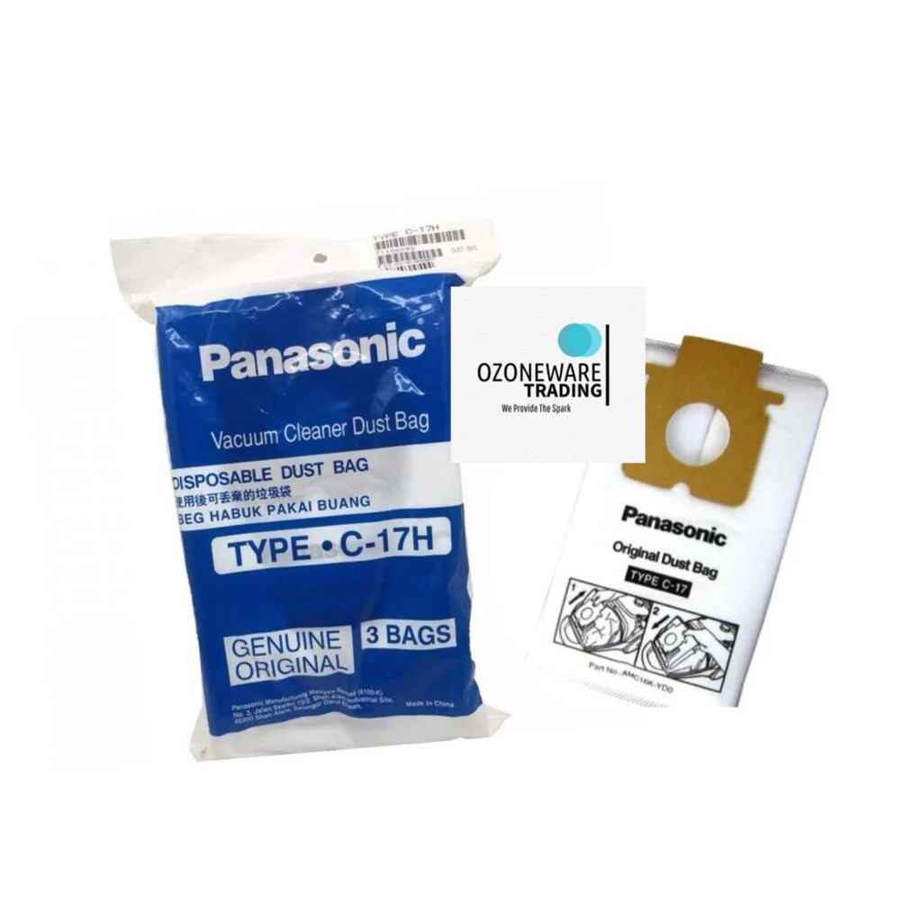 Panasonic vacuum discount cleaner dust bag