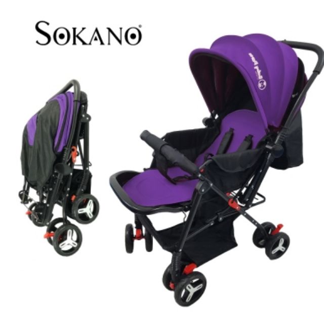 Obaby purple shop stroller