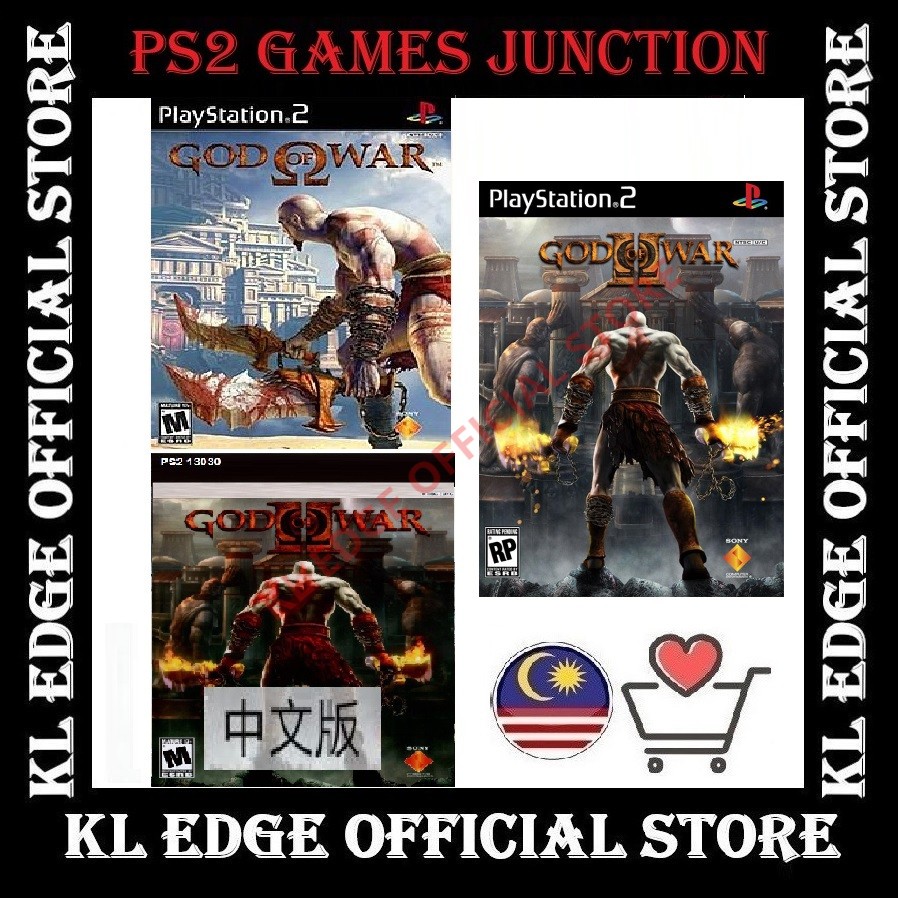 🔥PS2 DVD Games🔥 God Of War / God Of War 2 [Greatest Hits] | Shopee  Malaysia