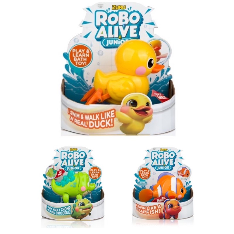  Robo Alive Junior Little Fish Battery-Powered Baby