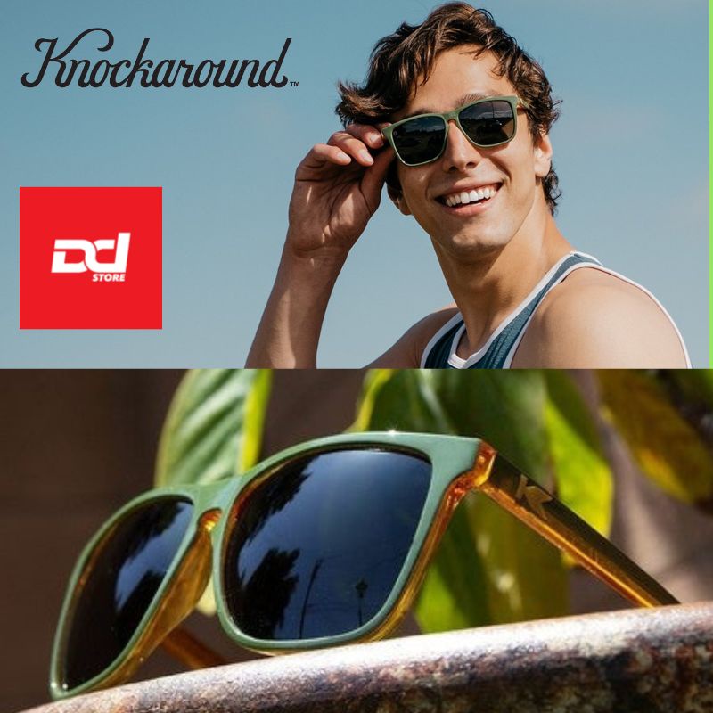 KNOCKAROUND FAST LANES COYOTE CALLS 100% ORIGINAL SUNGLASSES AND IMPORTED  FROM USA
