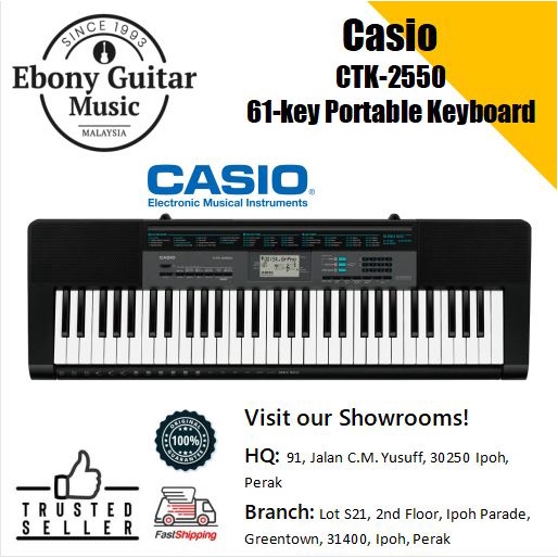 Casio ctk 2550 clearance ad