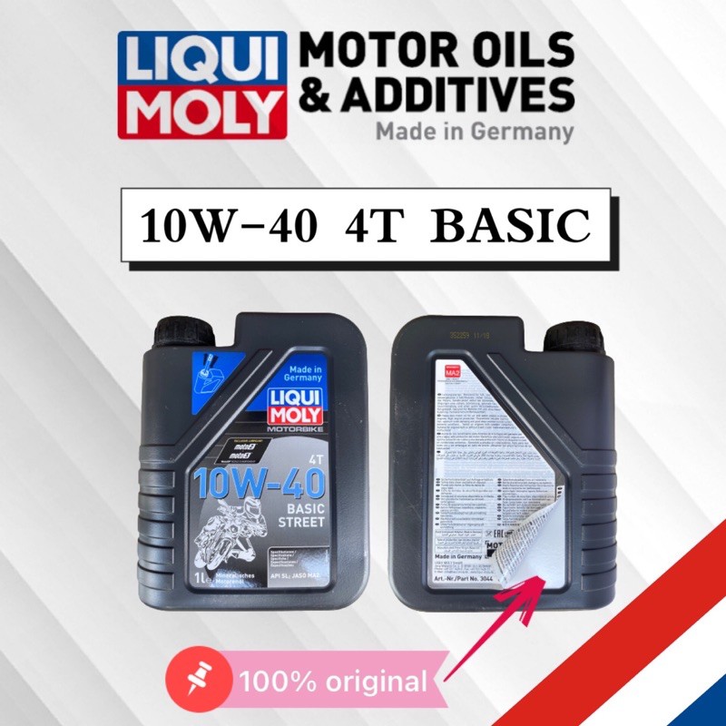 LIQUI MOLY MOTORBIKE 10W40 STREET 4T