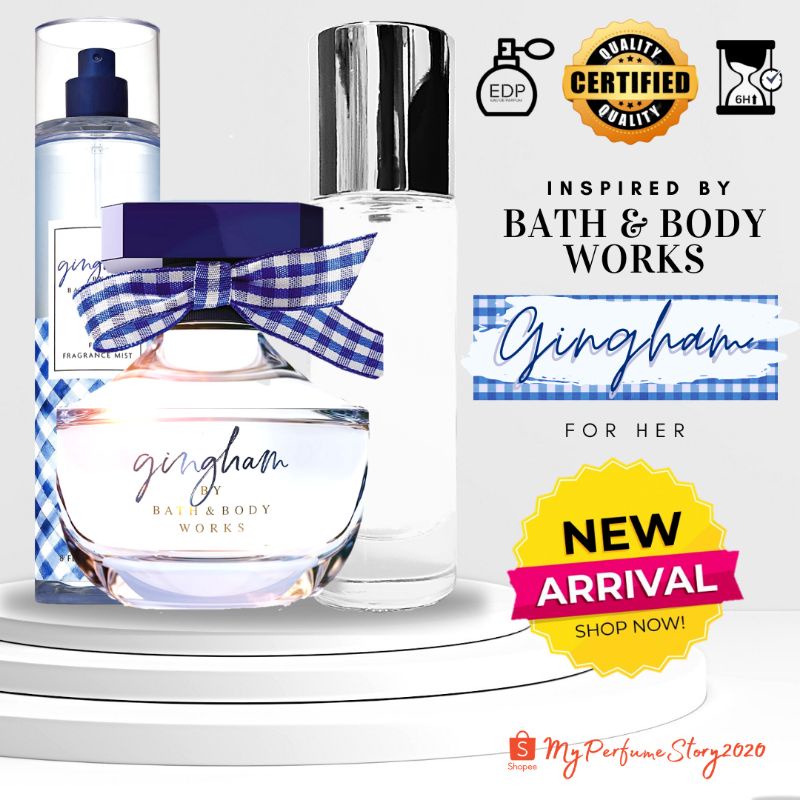 Bath and body works gingham eau de discount parfum