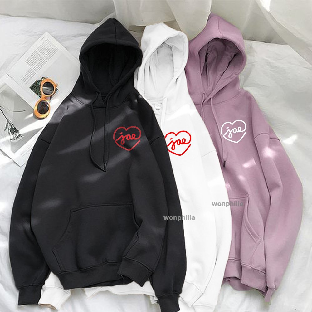 Day6 zip shop up hoodie