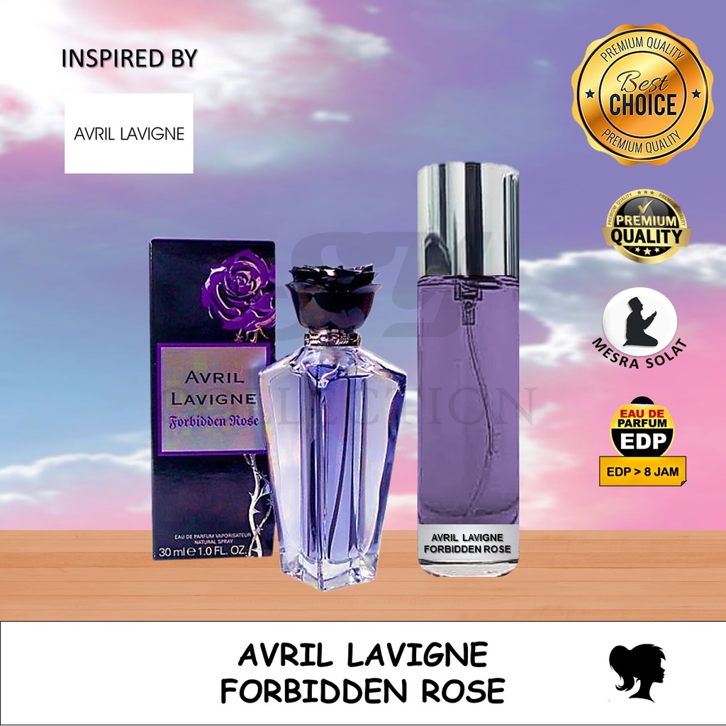 Avril lavigne forbidden rose perfume online 100ml