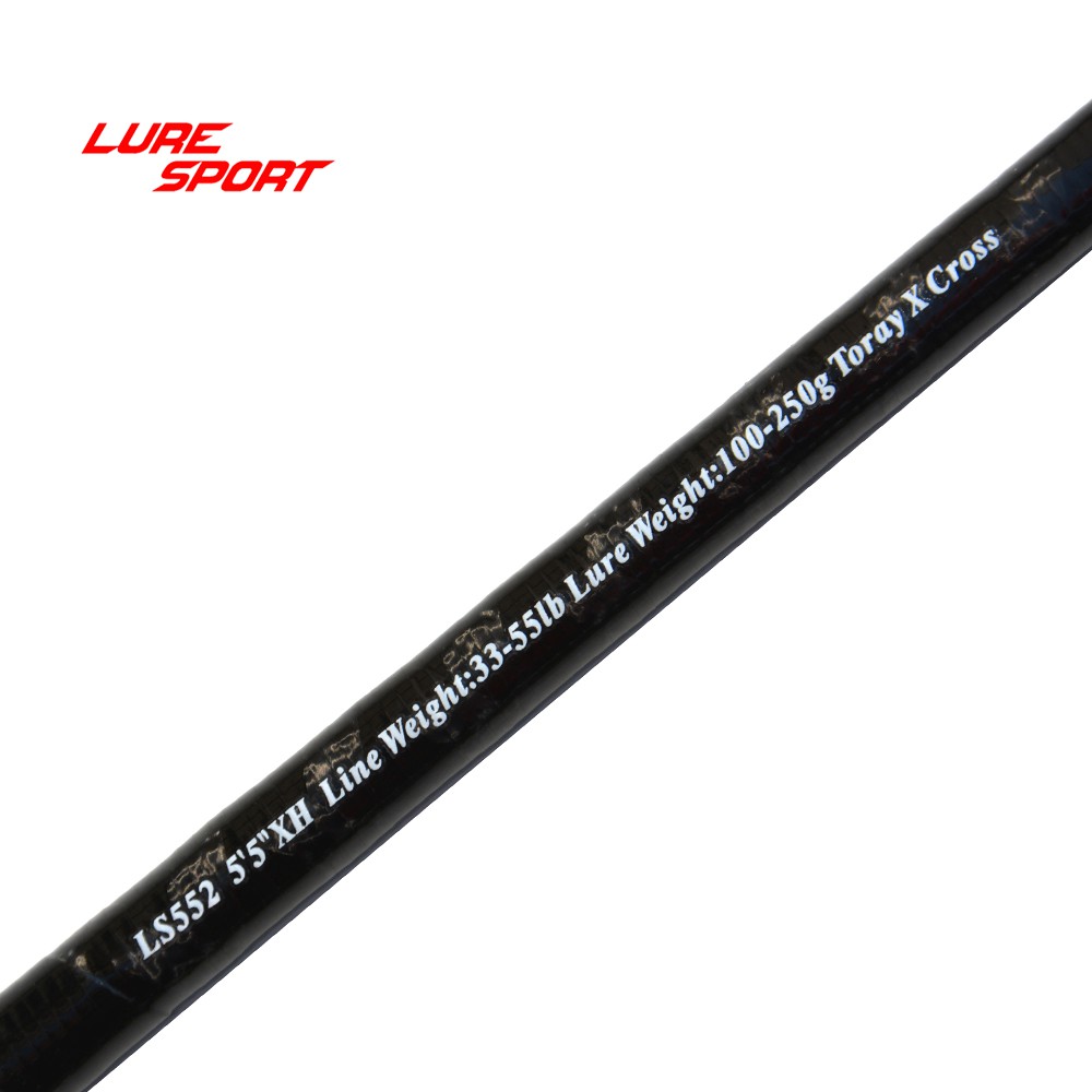 LureSport 1.66m Heavy Boat rod blank X cross carbon 1.5sections