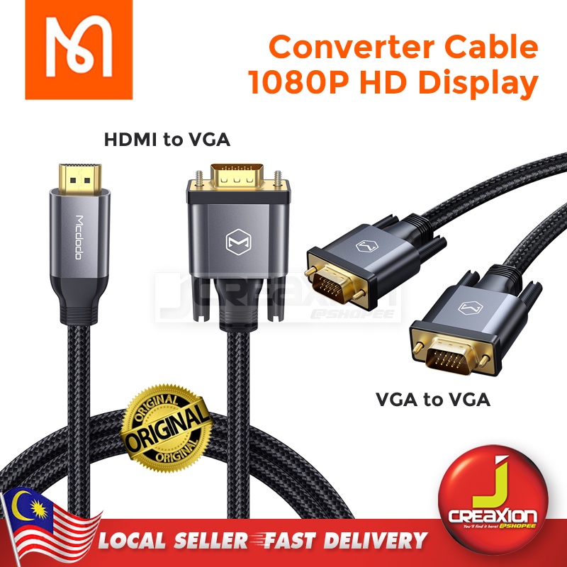 CABLE HDMI A VGA MCDODO CA-7770 2M