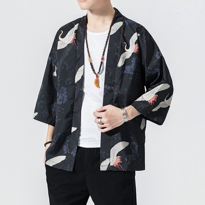 Japanese jacket outlet kimono