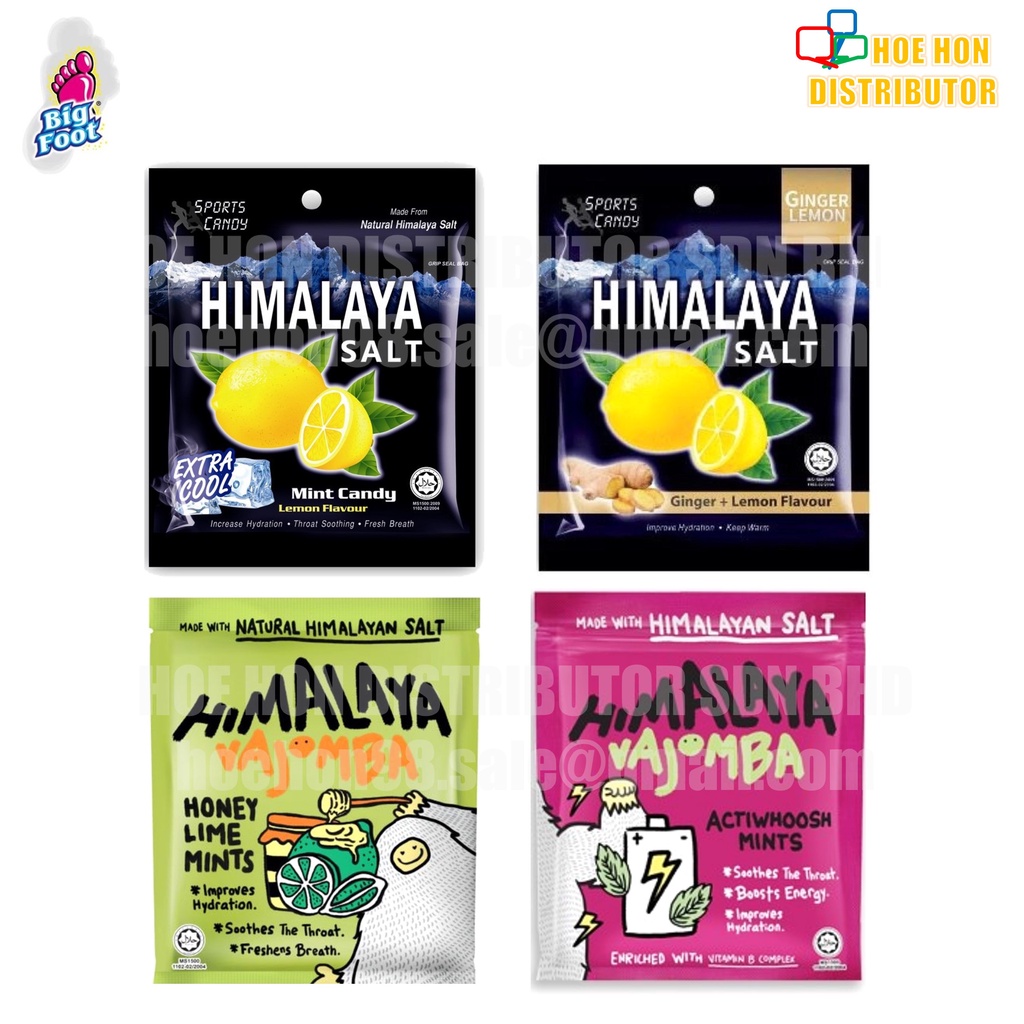 BIG FOOT Malaysia - Himalaya Salt Sports Candy is now available in leading  retailers and pharmacies. Pick up one before your sports today.