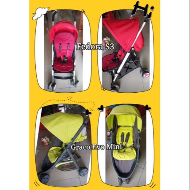 Graco evo outlet mini stroller