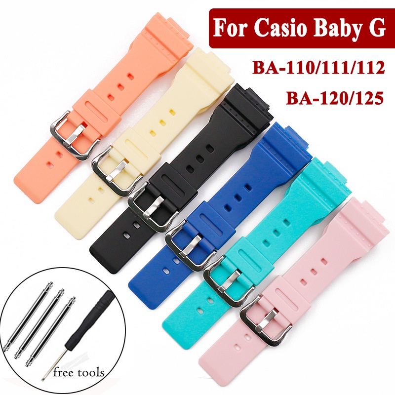 Baby g outlet watch band replacement