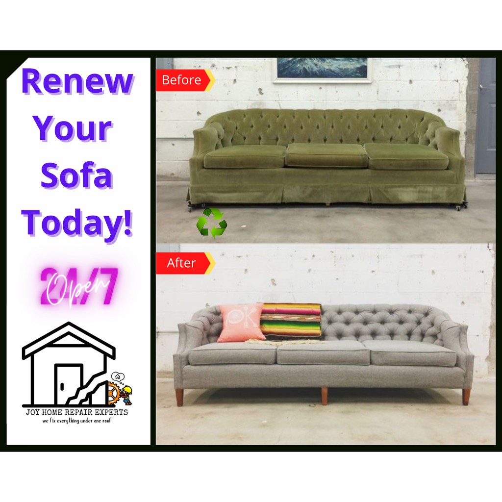 Any Design Sofa Renew 1 Seat Flat Rate RM500 Shopee Malaysia